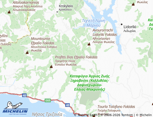 MICHELIN Stilia map - ViaMichelin