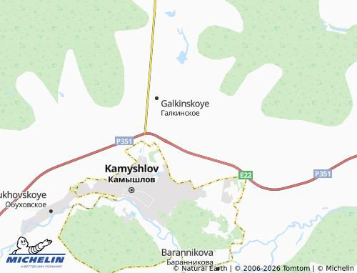 MICHELIN-Landkarte Butyrki - ViaMichelin