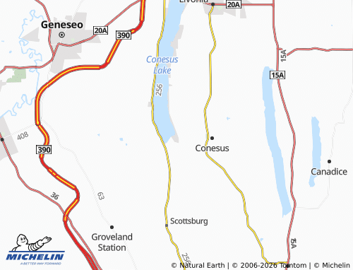 Mapa MICHELIN Walkleys Landing - ViaMichelin