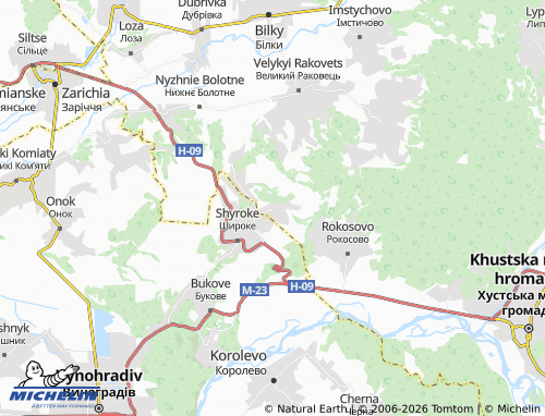 Mappa MICHELIN Vertep - ViaMichelin