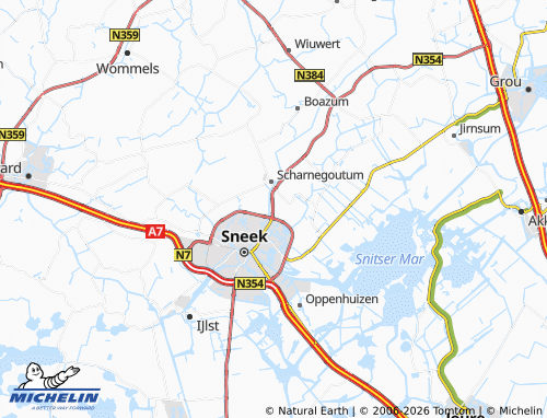 MICHELIN Loënga map - ViaMichelin