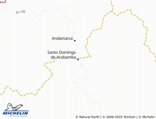 Mappa MICHELIN Santo Domingo de Acobamba - ViaMichelin