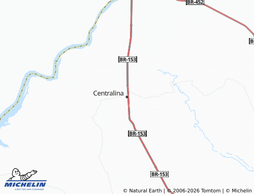 Mappa MICHELIN Centralina - ViaMichelin