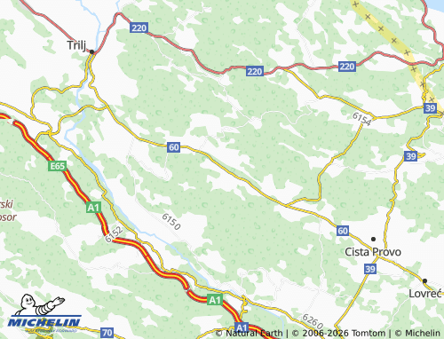 MICHELIN Biorine map - ViaMichelin