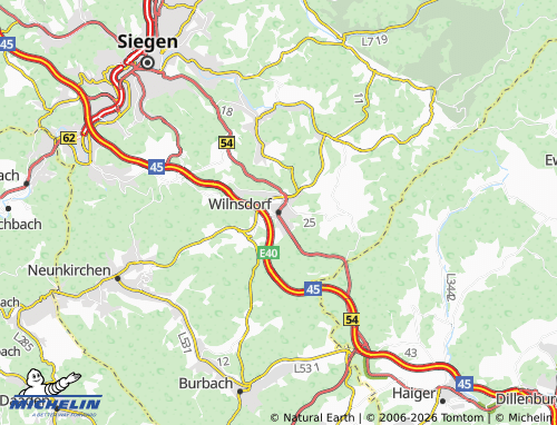 MICHELIN Wilnsdorf map - ViaMichelin