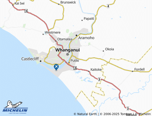 MICHELIN Durie Hill map - ViaMichelin