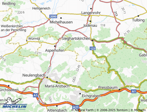 MICHELIN Wimmersdorf map - ViaMichelin