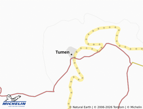 Mappa MICHELIN Tumen - ViaMichelin