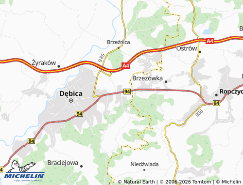 Mapa MICHELIN Zawada - ViaMichelin