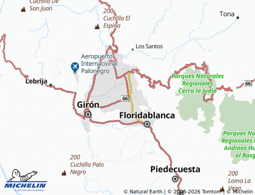 MICHELIN Granada Sur map - ViaMichelin