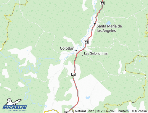 Carte MICHELIN El Pastor - ViaMichelin