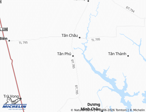 Mappa MICHELIN Tân Phú - ViaMichelin