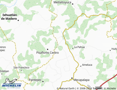 Carte MICHELIN Progreso de Allende - ViaMichelin