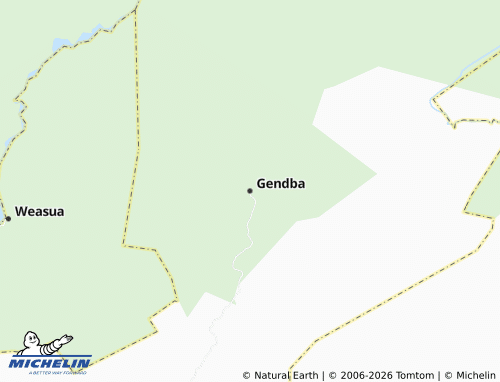 Mappa MICHELIN Gendba - ViaMichelin