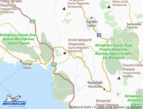 MICHELIN Tzara map - ViaMichelin