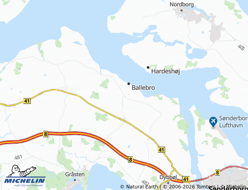 Mappa MICHELIN Blans - ViaMichelin