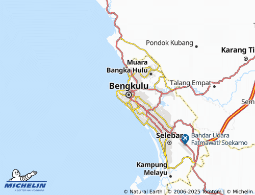 MICHELIN-Landkarte Kebun Geran - ViaMichelin