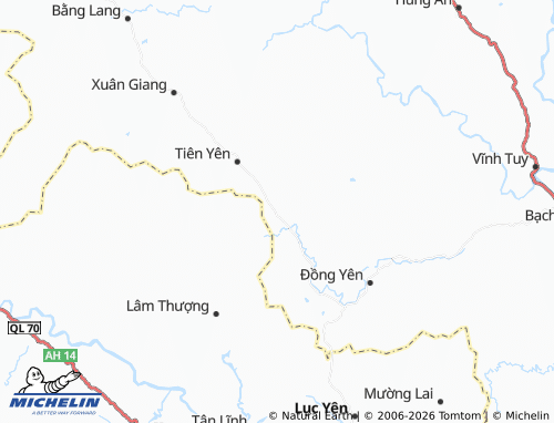 Mapa MICHELIN Vĩ Thượng - ViaMichelin