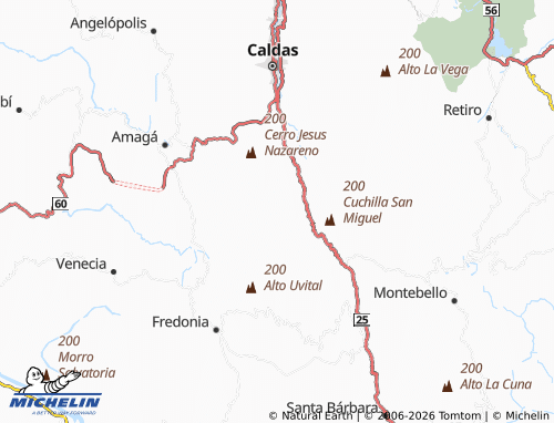 Carte MICHELIN Cardalito - ViaMichelin