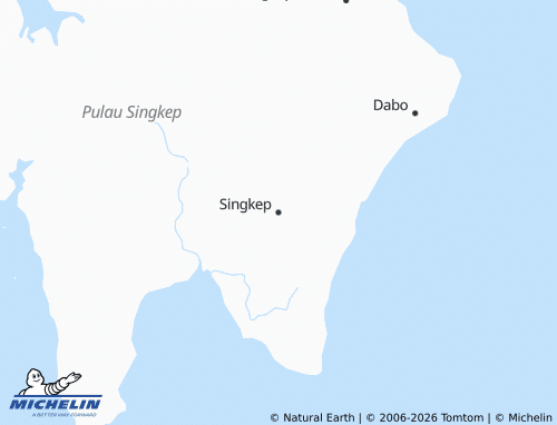 Mapa MICHELIN Singkep - ViaMichelin