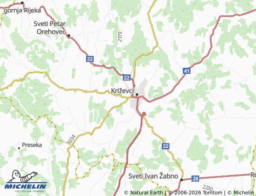 Mapa MICHELIN Koruška - ViaMichelin