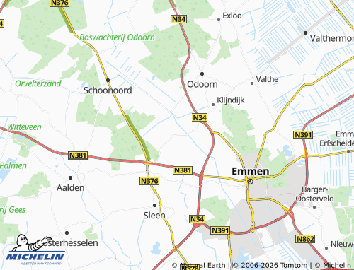 Mapa MICHELIN 't Haantje - ViaMichelin