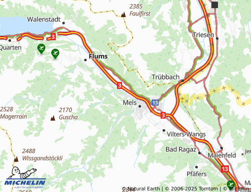 Mapa MICHELIN Plons - ViaMichelin