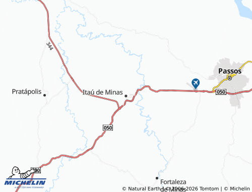 Mapa MICHELIN Itaú de Minas - ViaMichelin