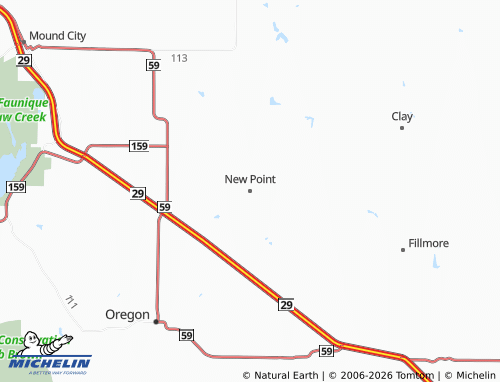 Mappa MICHELIN New Point - ViaMichelin