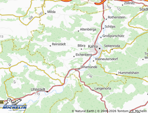 Mappa MICHELIN Eichenberg - ViaMichelin