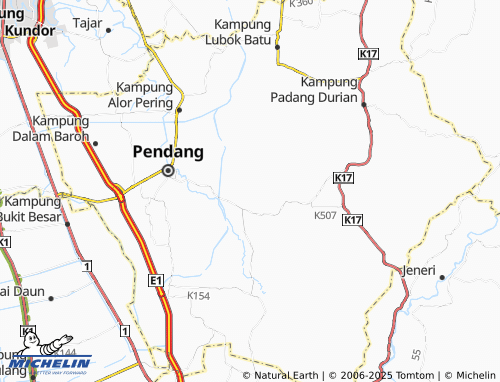 MICHELIN Kampung Baharu map - ViaMichelin