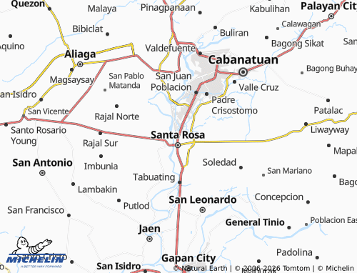Mappa MICHELIN Sumacab Norte - ViaMichelin