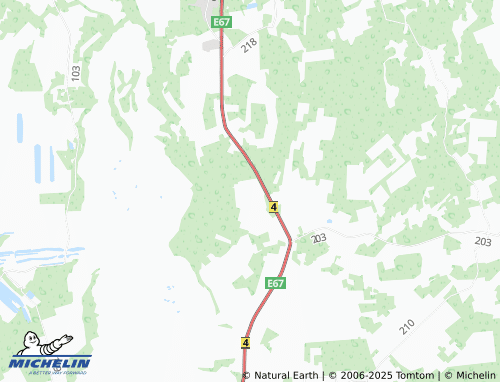 MICHELIN Parisselja map - ViaMichelin