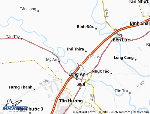 Mappa MICHELIN Bình An - ViaMichelin