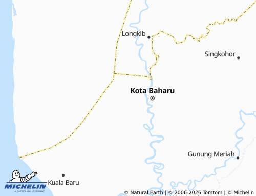 MICHELIN Lapahan Buaya map - ViaMichelin
