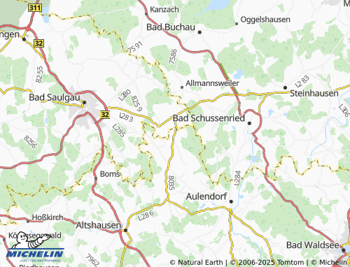 MICHELIN Schwemme map - ViaMichelin