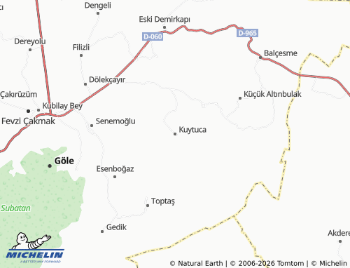 Mappa MICHELIN Kuytuca - ViaMichelin