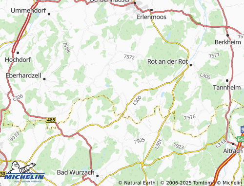 MICHELIN Tristolz map - ViaMichelin