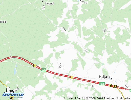 Carte MICHELIN Kavastu - ViaMichelin