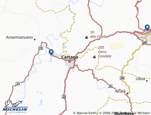 Mappa MICHELIN El Paraíso - ViaMichelin