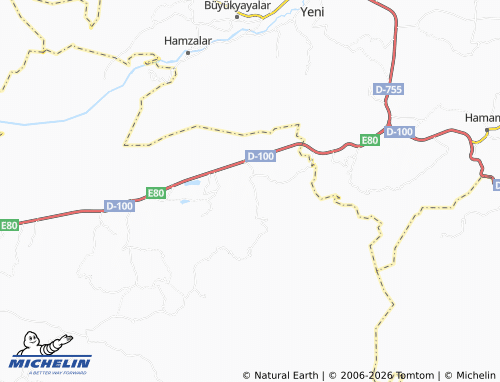 Mappa MICHELIN İmamlar - ViaMichelin