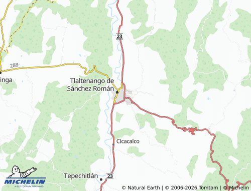 Mappa MICHELIN Municipio Libre - ViaMichelin