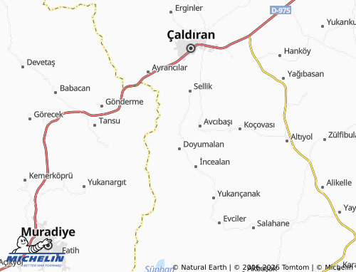 Mappa MICHELIN Kurtoğlan - ViaMichelin
