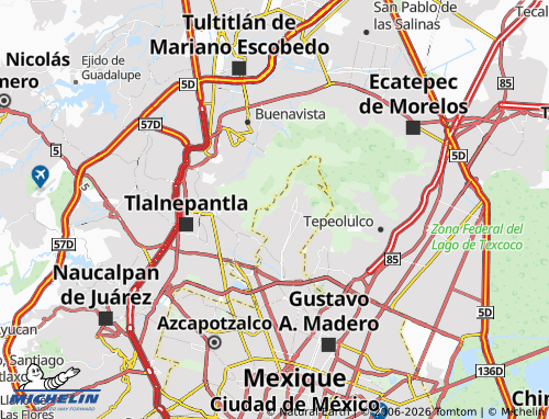 Mapa MICHELIN Luis Donaldo Colosio - ViaMichelin