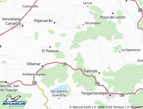 Mapa MICHELIN Las Zarquillas - ViaMichelin