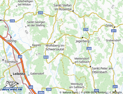MICHELIN-Landkarte Marchtring - ViaMichelin
