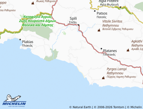 MICHELIN Kerames map - ViaMichelin