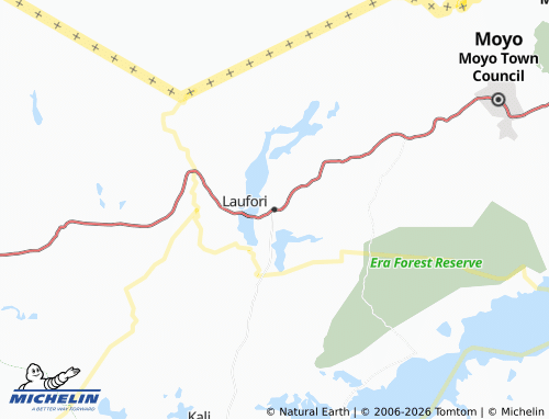 Mapa MICHELIN Laufori - ViaMichelin