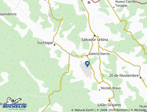 Mapa MICHELIN Emiliano Zapata I - ViaMichelin