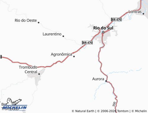 Mapa MICHELIN Agronômica - ViaMichelin